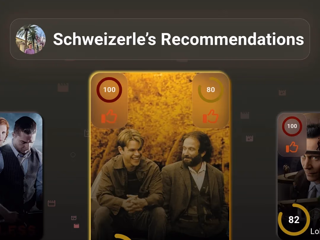 Empfehlungsansicht von CouchCinema